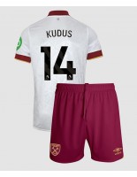 Otroške Nogometnih dresov West Ham United Mohammed Kudus #14 Tretji 2024-25 Kratki rokavi (+ hlače)